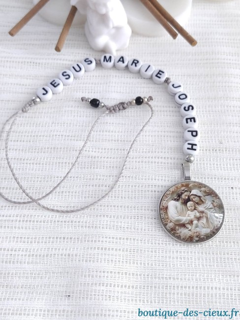 Jésus, Marie Joseph Décoration pour rétroviseur