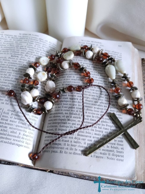 sautoir chrétien artisanal