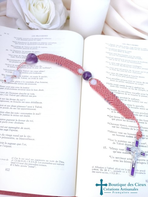 marque page artisanale pour bible