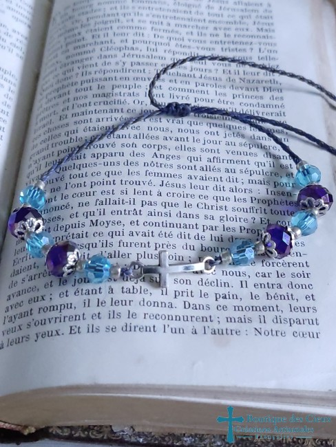 bracelet artisanal catholique
