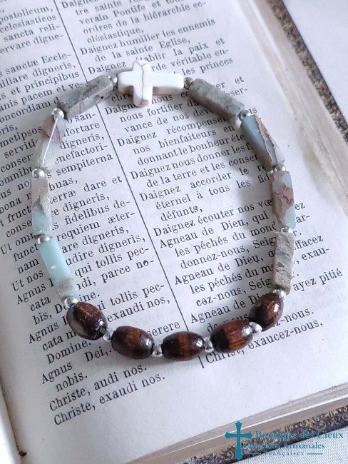 bracelet chrétien artisanal