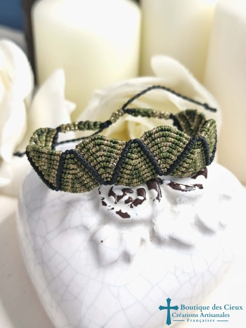 bracelet pour femme en macramé
