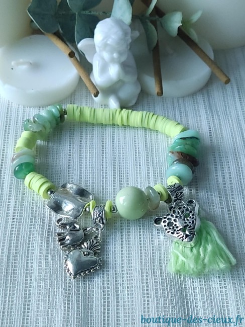 bracelet artisanal de style ethnique