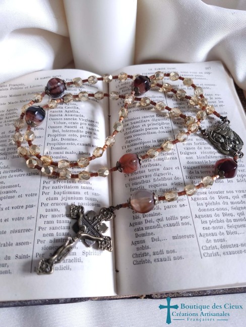 chapelet catholique artisanal