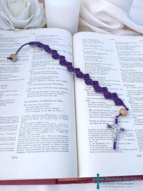marque pages artisanal chrétien