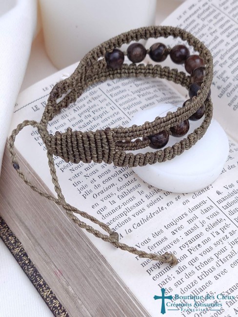 Tissage macramé artisanal