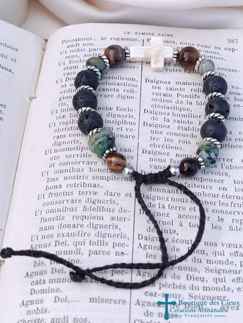 bracelet chrétien artisanal