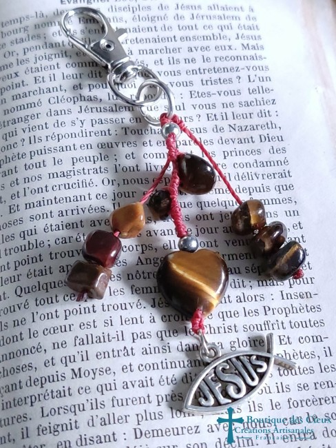 bijou de sac artisanal Jésus