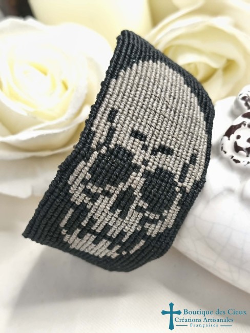 tête de mort artisanale