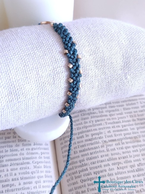 tissage avec perles