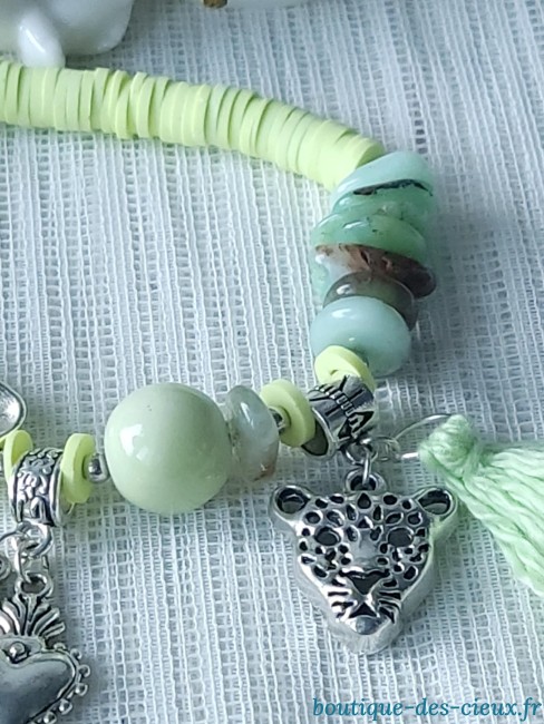 Pendentif tête de tigre