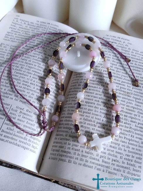 collier artisanal chrétien