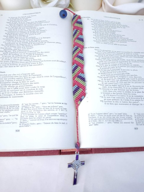 marque page artisanal pour bible