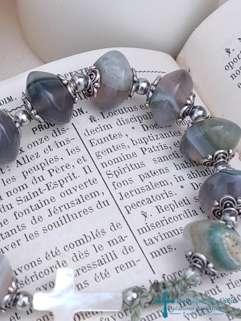 Agate mousse naturelle