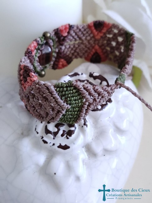 tissage en macramé