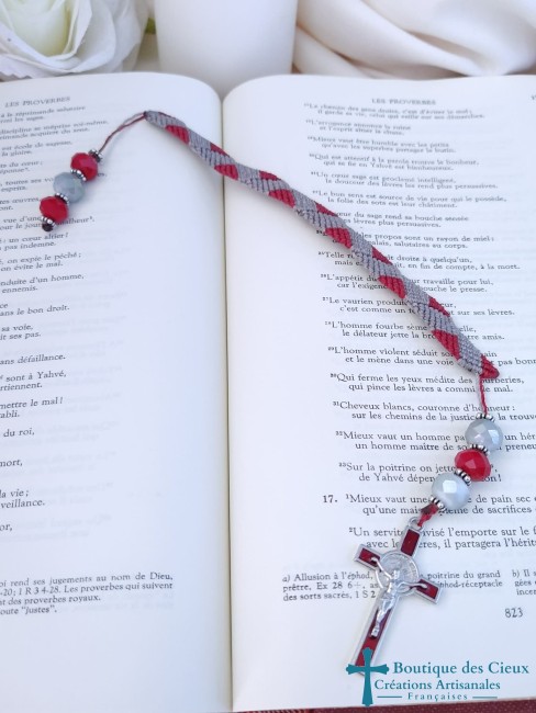 marque pages en macramé