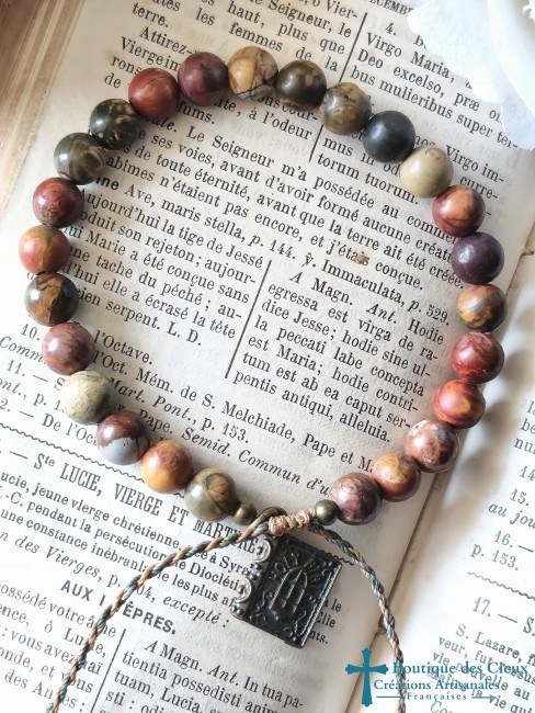 bracelet chrétien artisanal