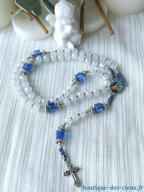 chapelet en verre bleu Chapelet pour les causes désespérées