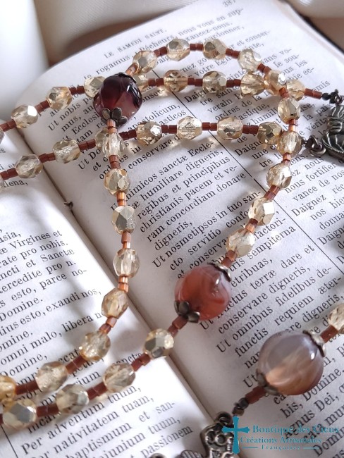 perles de bohème doré