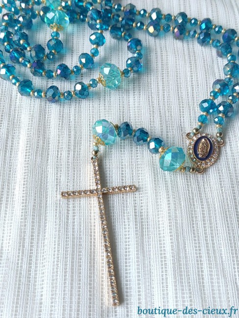 croix_GF croix dorée strass