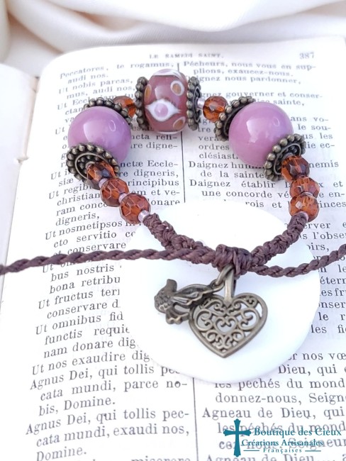 bracelet à symbole religieux
