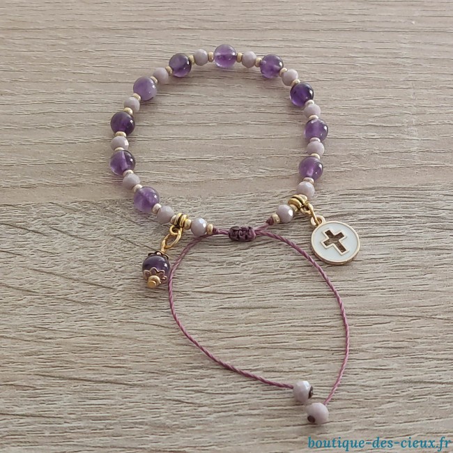 dizainier améthyste doré