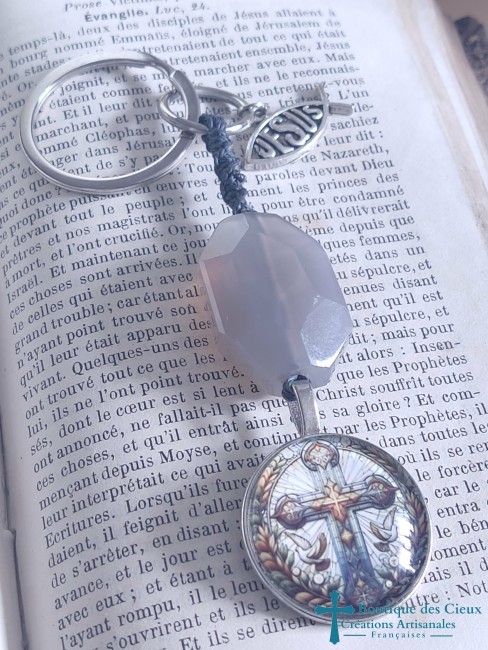 porte clés religieux béni