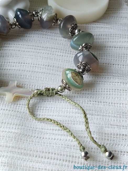 agate verte pierres naturelles