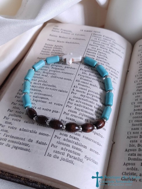 Bracelet pour homme en pierres naturelles