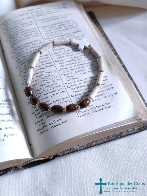 bracelet religieux artisanal pour homme