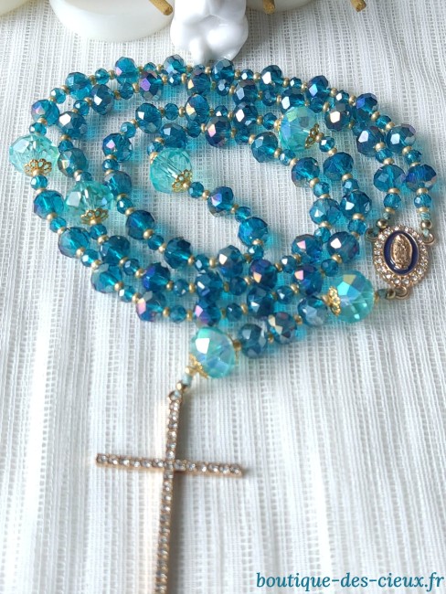 perles bleues_GF perles en verre