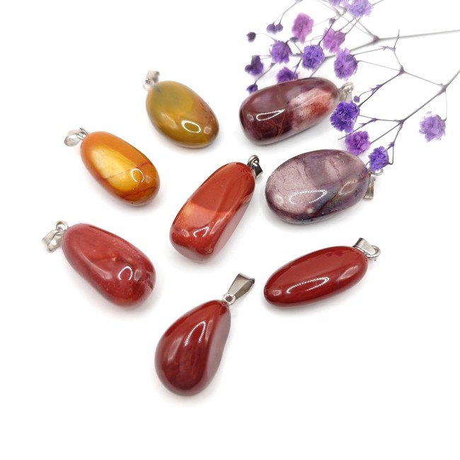 Pendentif jaspe mokaite à petit prix
