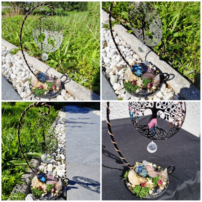 Décoration féérique en pierres naturelles 