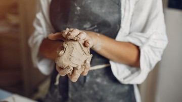 créations poétiques  en céramique faite main