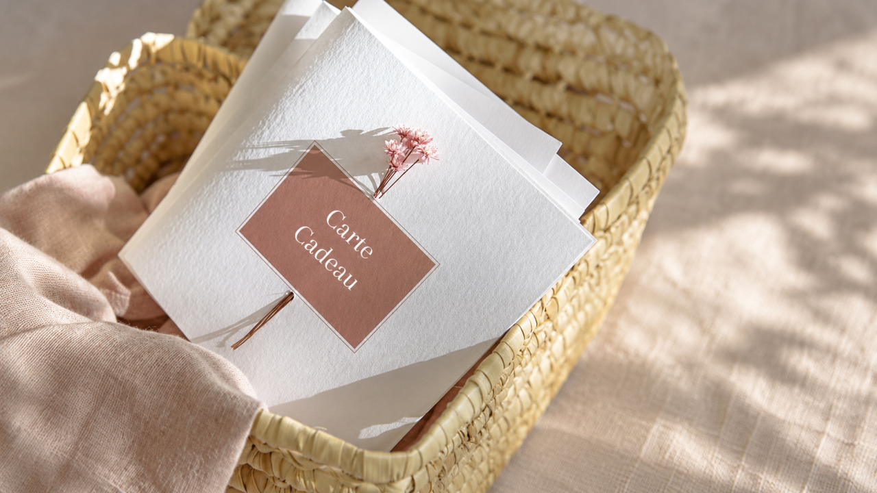 Carte cadeau Fibule & Cabochon pour créations en céramique artisanale