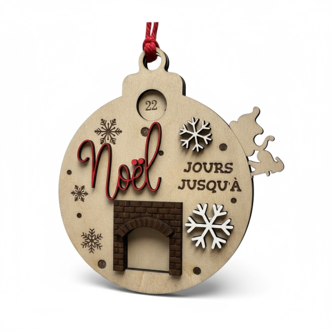 Calendrier de Noël artisanal pour enfants – Val-Rousergue Calendrier de Noël artisanal pour enfants