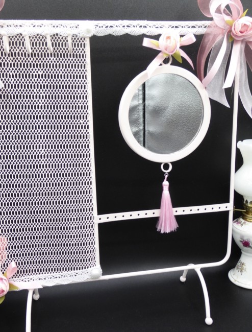 Présentoir utile pour boucles, colliers et bagues Présentoir à bijoux pour colliers et bagues