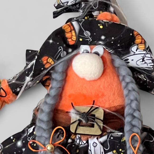 Détail de la sorcière Halloween Soricière Halloween