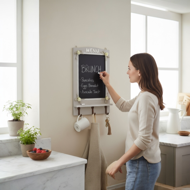 ardoise-murale-vintage-décor-campagne-chic