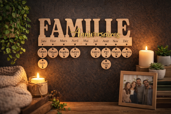 indiquer le nombre souhaité 1 ou 2 Si vous souhaitez souhaiter les anniversaires à vos compagnons à 4 pattes