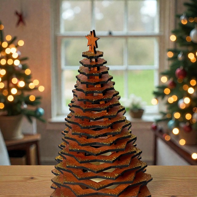 Décoration de Noël naturelle avec photophore décoration intérieure Noël rustique photophore