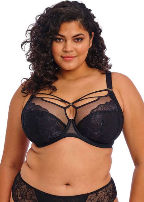 Soutien-gorge plunge bonnet F à O BRIANNA NOIR