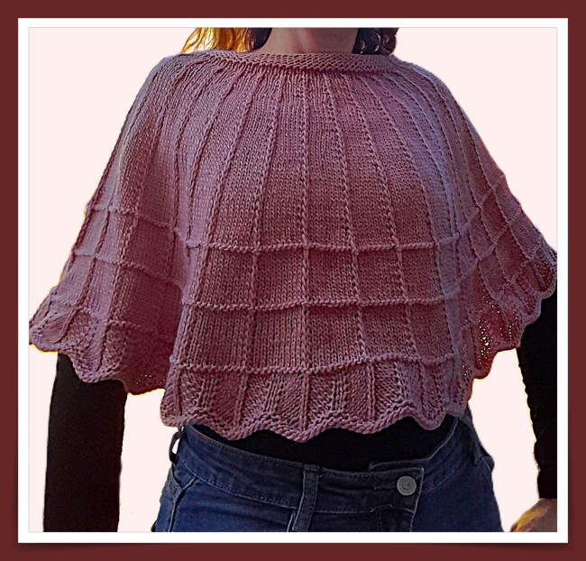 poncho et cape de mi saison femme - mode tricot