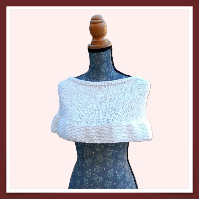 fiche tricot - tuto - poncho - ideale 4 - laine