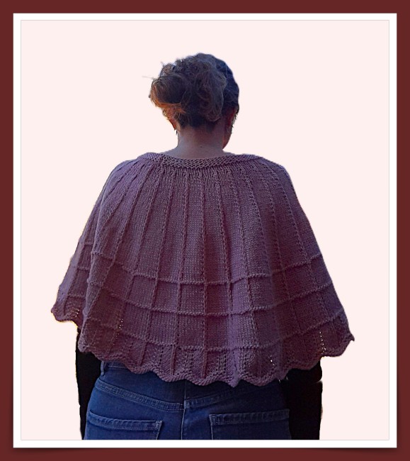 poncho tricot pour femme