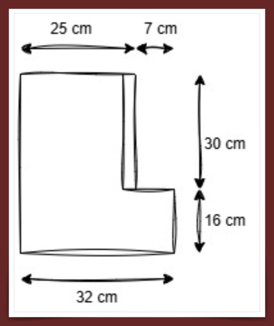schéma mesure capuche contour