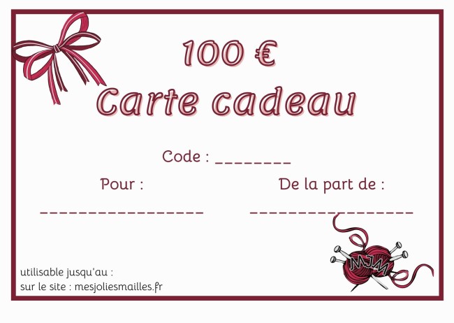 carte 100