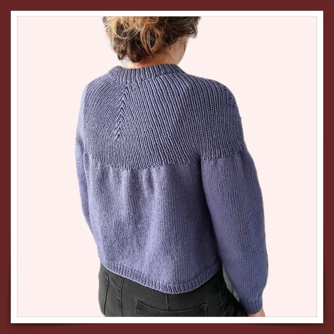 pPull pour femme - point de côtes - mode femme - tricot fait main - mérino