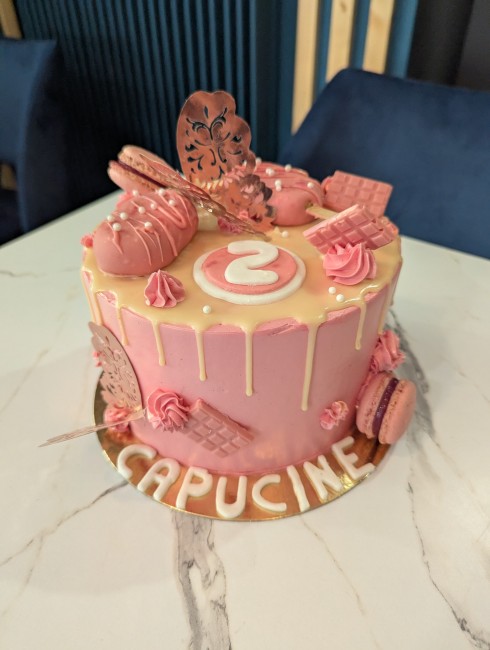 Drip cake issoire girly
