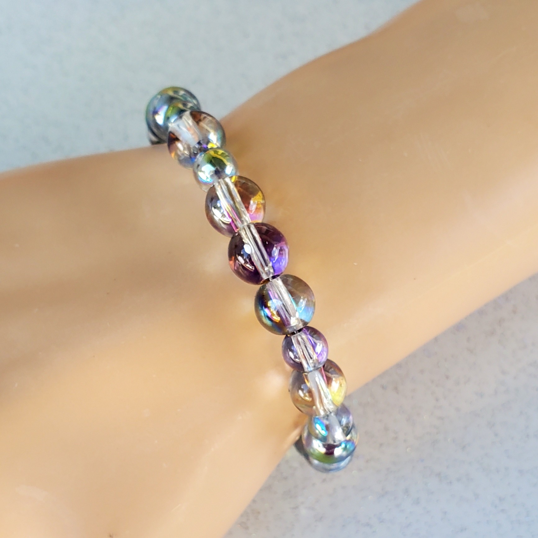 Kit DIY Bracelets En Cristal - Perles, Pendentifs, Breloques - Pour Enfants, Création De Bijoux, Cadeau Créatif